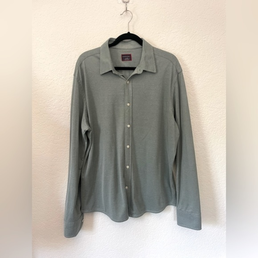 UNTUCKit Long Sleeve Button Blue Farnese‎ Shirt Mens XL